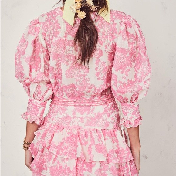 LoveShackFancy Dresses & Skirts - Love Shack Fancy Pink Lorelei Dress